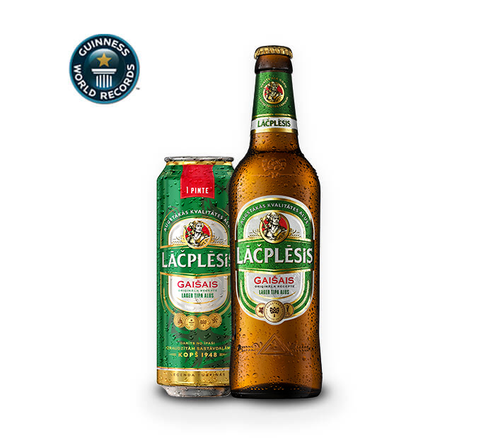 Our beer Lāčplēsis alus