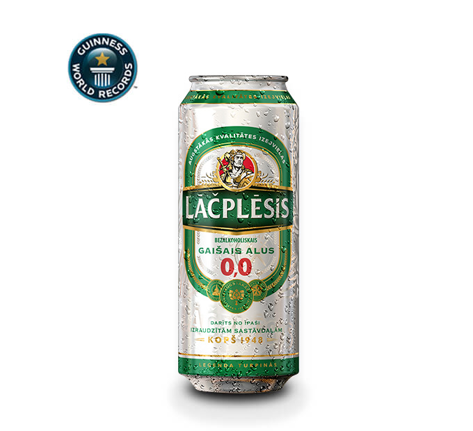 Lāčplēsis BEZALKOHOLISKAIS GAIŠAIS ALUS