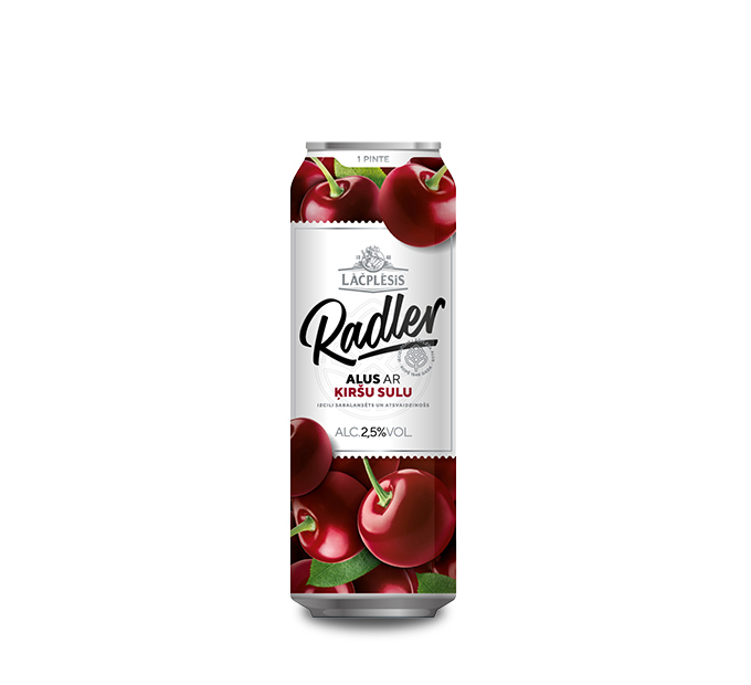 Lāčplēsis Radler BEER WITH CHERRY JUICE