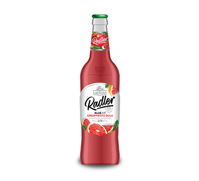 Lāčplēsis Radler WITH GRAPEFRUIT JUICE