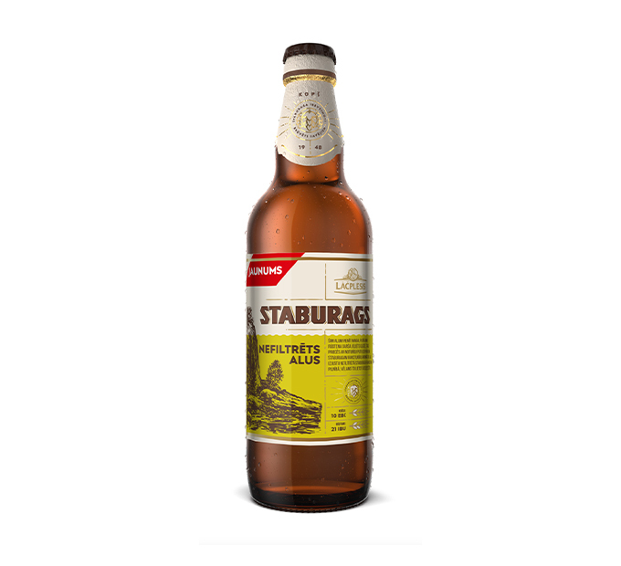 Staburags NEFILTRĒTS ALUS
